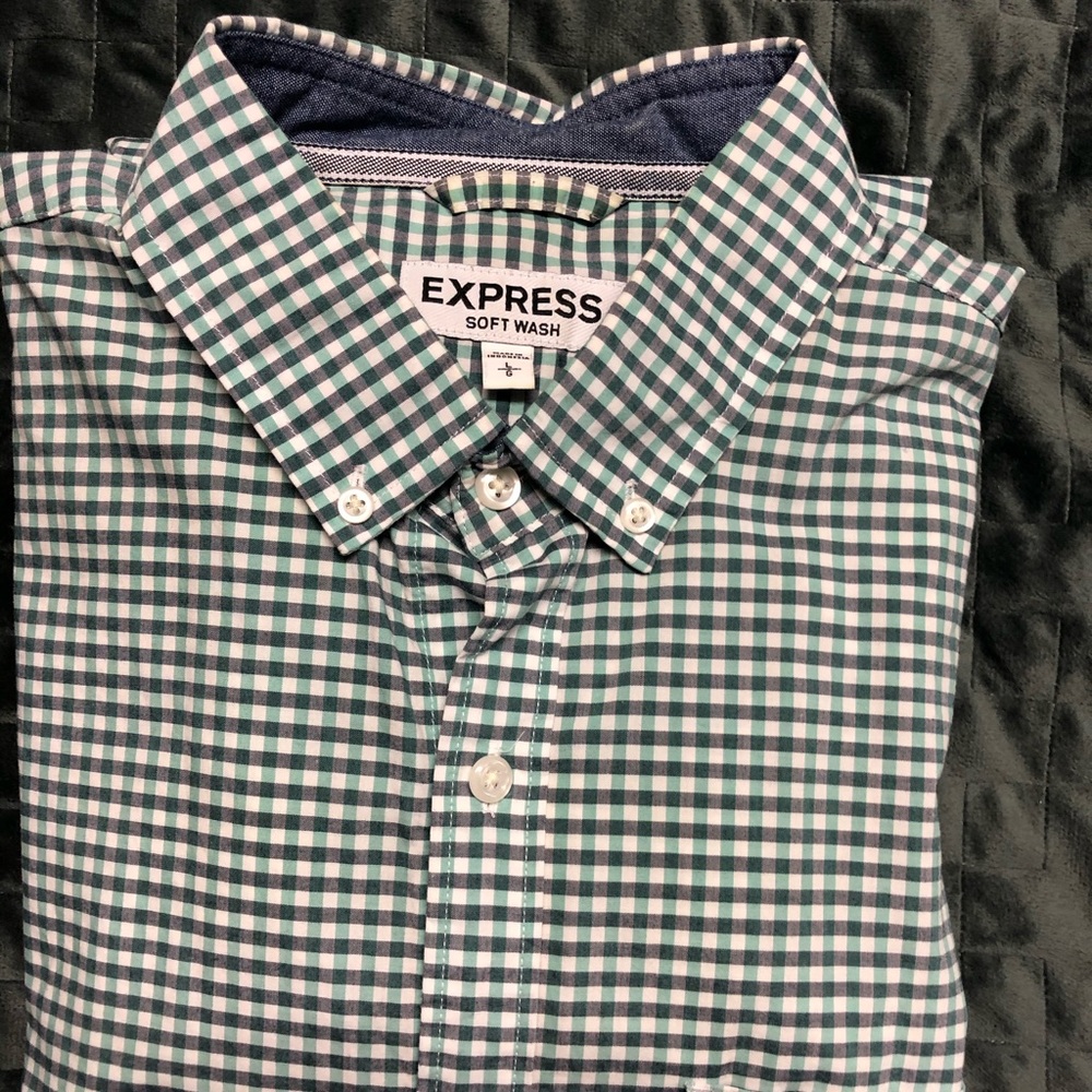Express slim fit dress shirt